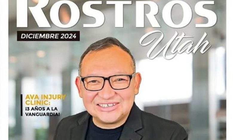 Frengy Alvarado en la portada de Rostros Utah ¡Felicidades al CEO de "Panas en Utah"!