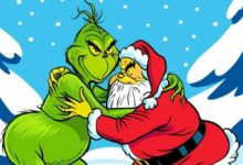 Detienen al Grinch tras agarrarse a golpes con Papá Noel en México (+VIDEO)