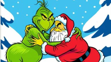 Detienen al Grinch tras agarrarse a golpes con Papá Noel en México (+VIDEO)