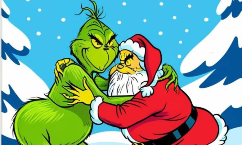 Detienen al Grinch tras agarrarse a golpes con Papá Noel en México (+VIDEO)