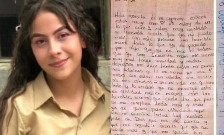 Mariana González, la adolescente excarcelada por el régimen venezolano que quería acabar con su vida