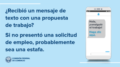 ¿Y ese mensaje de texto inesperado que te ofrece un trabajo? Es probable que sea una estafa