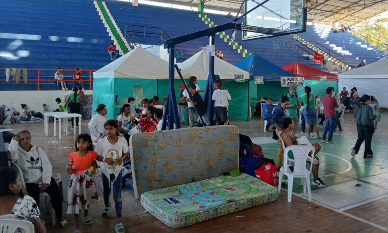 El miedo y la angustia por el futuro reinan entre los desplazados del Catatumbo en Ocaña