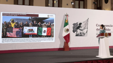 Sheinbaum asegura que la reconstrucción de Los Ángeles requerirá de mano de obra mexicana