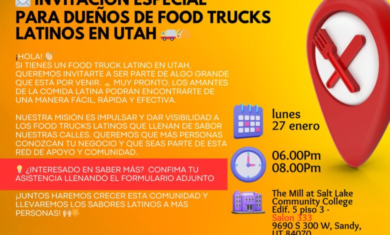 Panas en Utah invita a los dueños de Food Trucks Latinos a participar en novedosa iniciativa