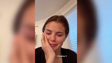 Selena Gomez comparte un video llorando tras las órdenes de deportación masiva de Trump (+VIDEO)