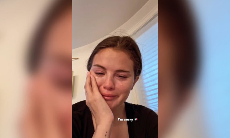 Selena Gomez comparte un video llorando tras las órdenes de deportación masiva de Trump (+VIDEO)