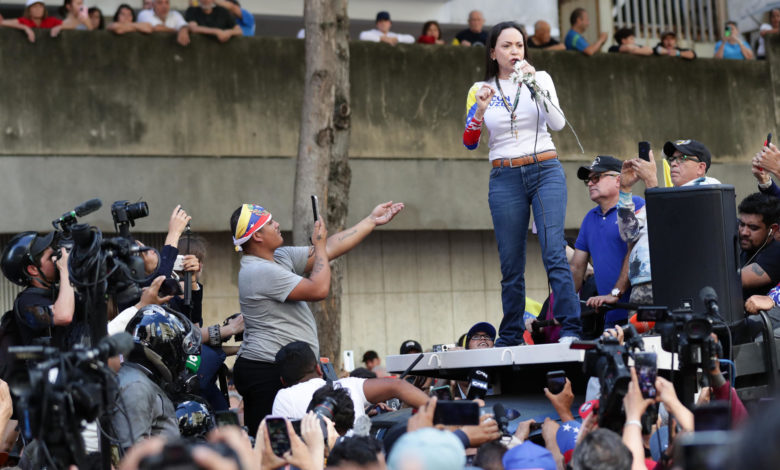 María Corina Machado: Los días del chavismo en el poder "están contados y no son muchos"