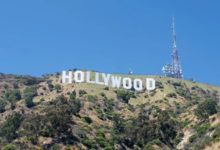 EFE Verifica: El letrero de Hollywood no se ha incendiado, son imágenes falsas