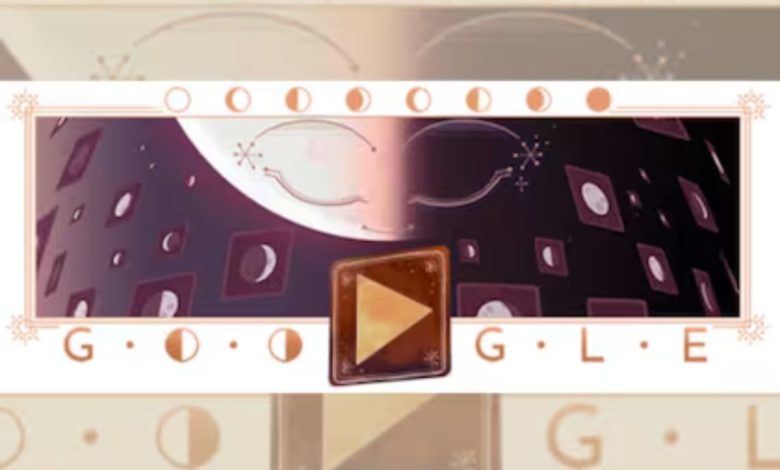 Google celebra el ascenso de la Media Luna con un nuevo Doodle