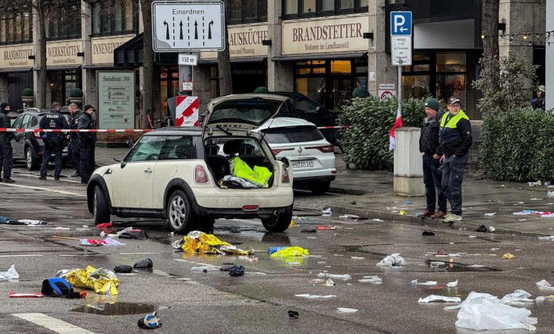 Las autoridades alemanas barajan que el atropello en Múnich con 28 heridos haya sido un atentado