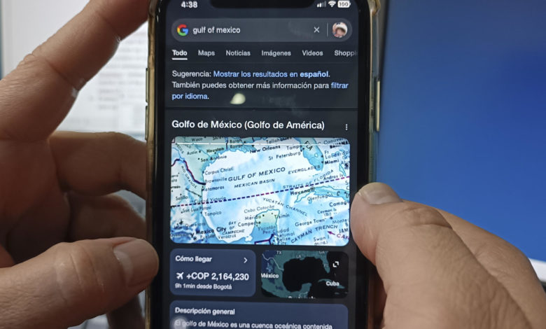 Apple también renombra el Golfo de México como Golfo de América