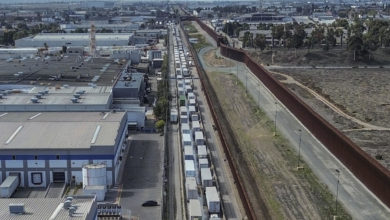 Exportadores en México tardan hasta ocho horas en cruzar a EE.UU. tras medidas de Trump