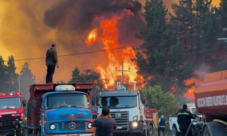 Incendios en la patagonia argentina no se detienen y afectan ya más de 20.000 hectáreas