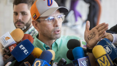 Capriles cree que calificar a migrantes venezolanos de delincuentes es dantesco