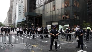 Casi 100 personas arrestadas en protesta en Torre Trump en apoyo a activista propalestino