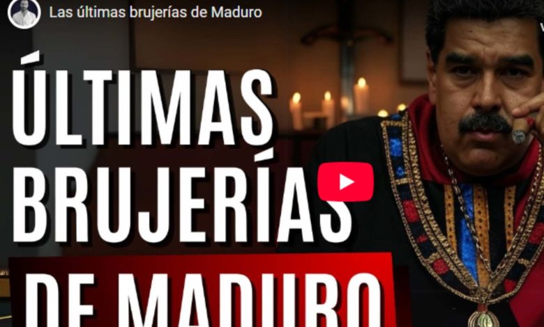 Periodista David Placer revela "Las últimas brujerías de Maduro"