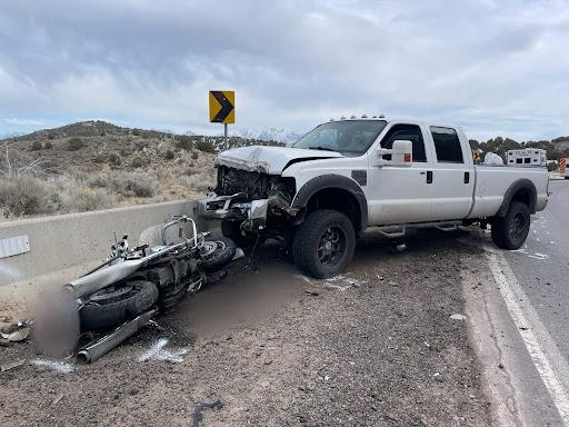 Trágico accidente en Utah: Motociclista pierde la vida en colisión frontal